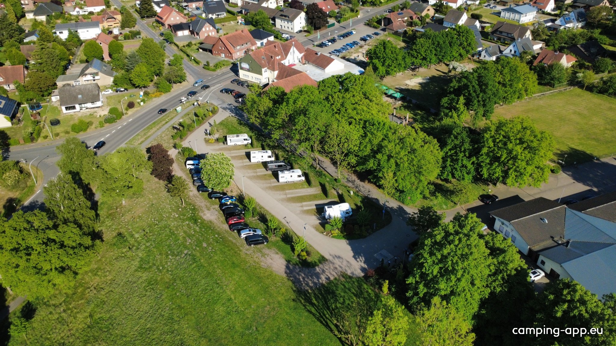 Wohnmobilstellplatz Museumshof — Aire camping car in Rahden