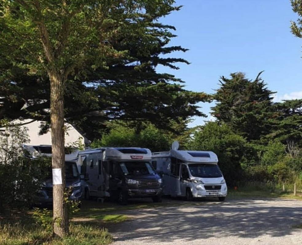 Aire de camping-car de Piriac, La Tranchée — Aire camping car in Piriac-sur-Mer
