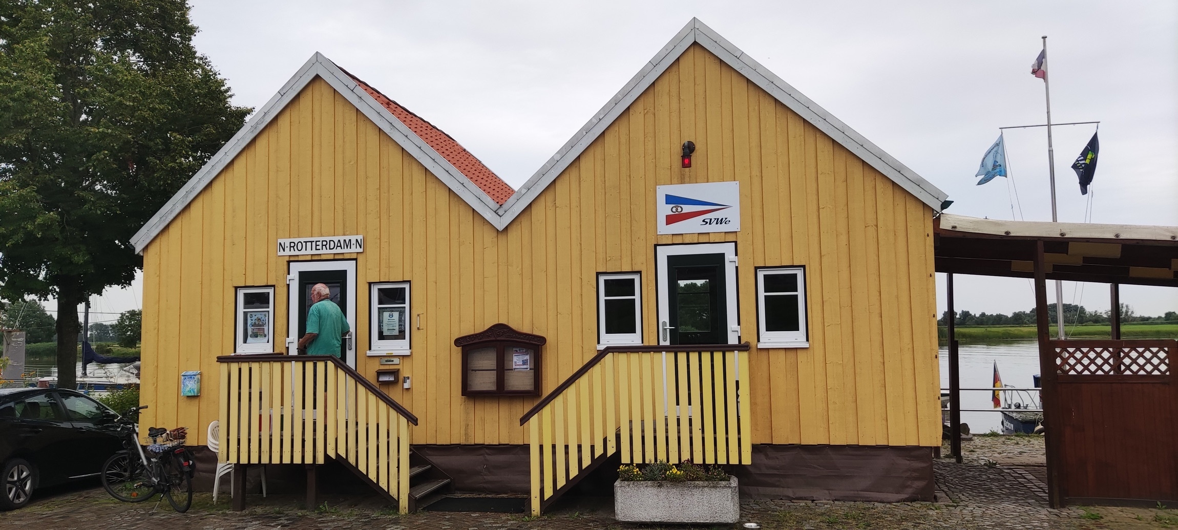 Sportboothafen Wewelsfleth — Bobilplass in Wewelsfleth