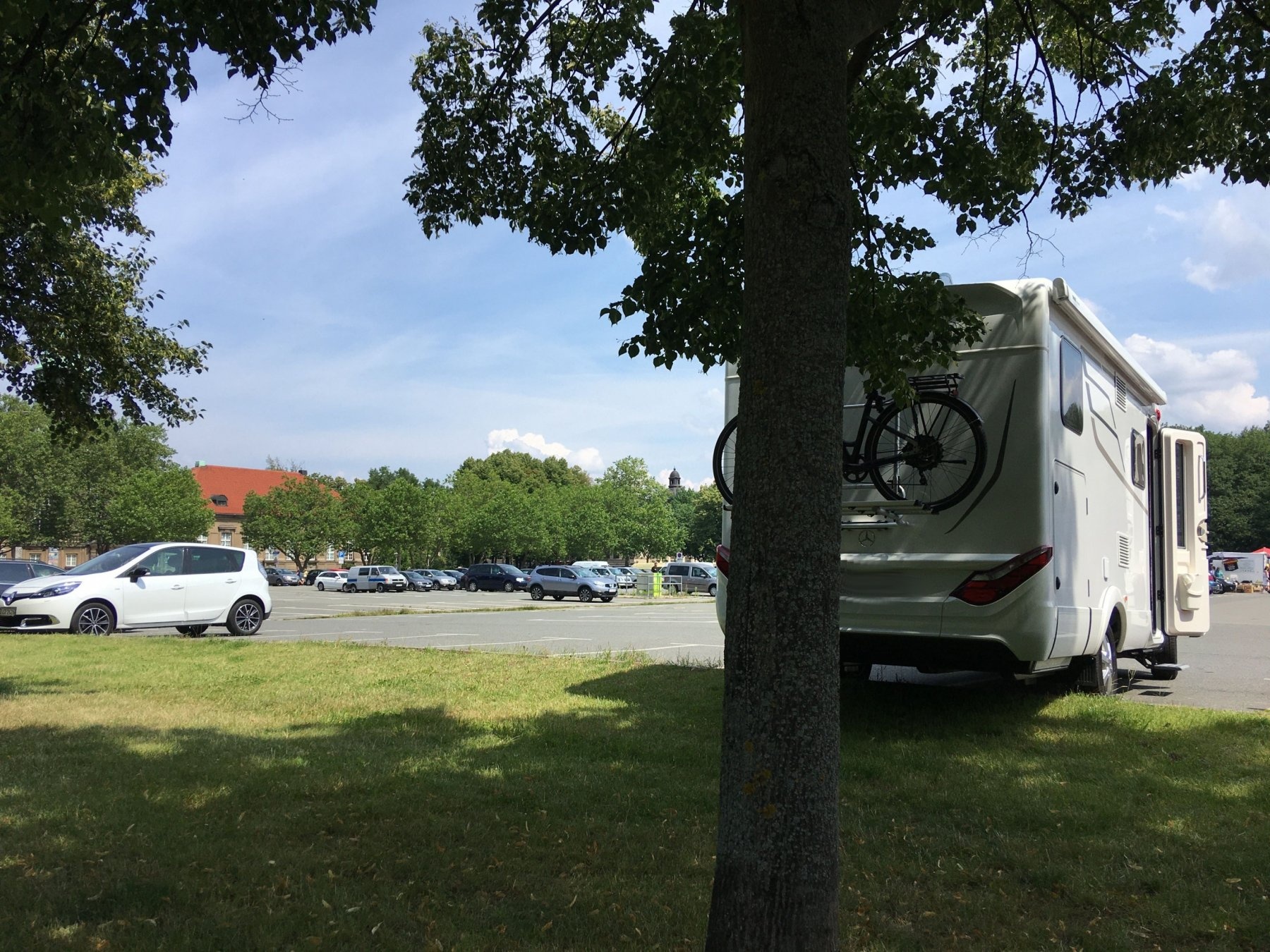 Platz der Völkerfreundschaft Zwickau — Overnight-parking in Zwickau