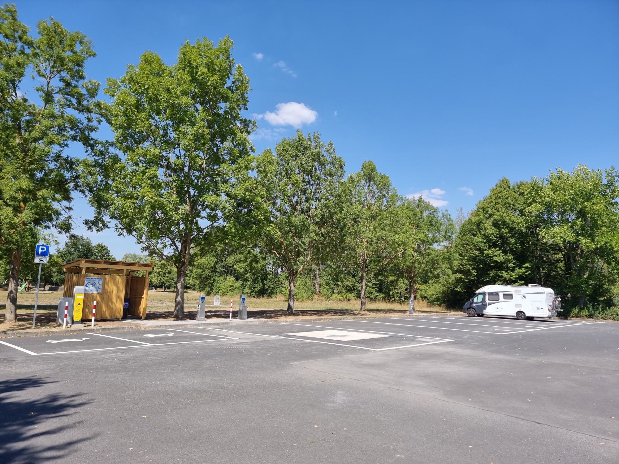 Wohnmobilstellplatz Maßbach — Camperplaats in Maßbach