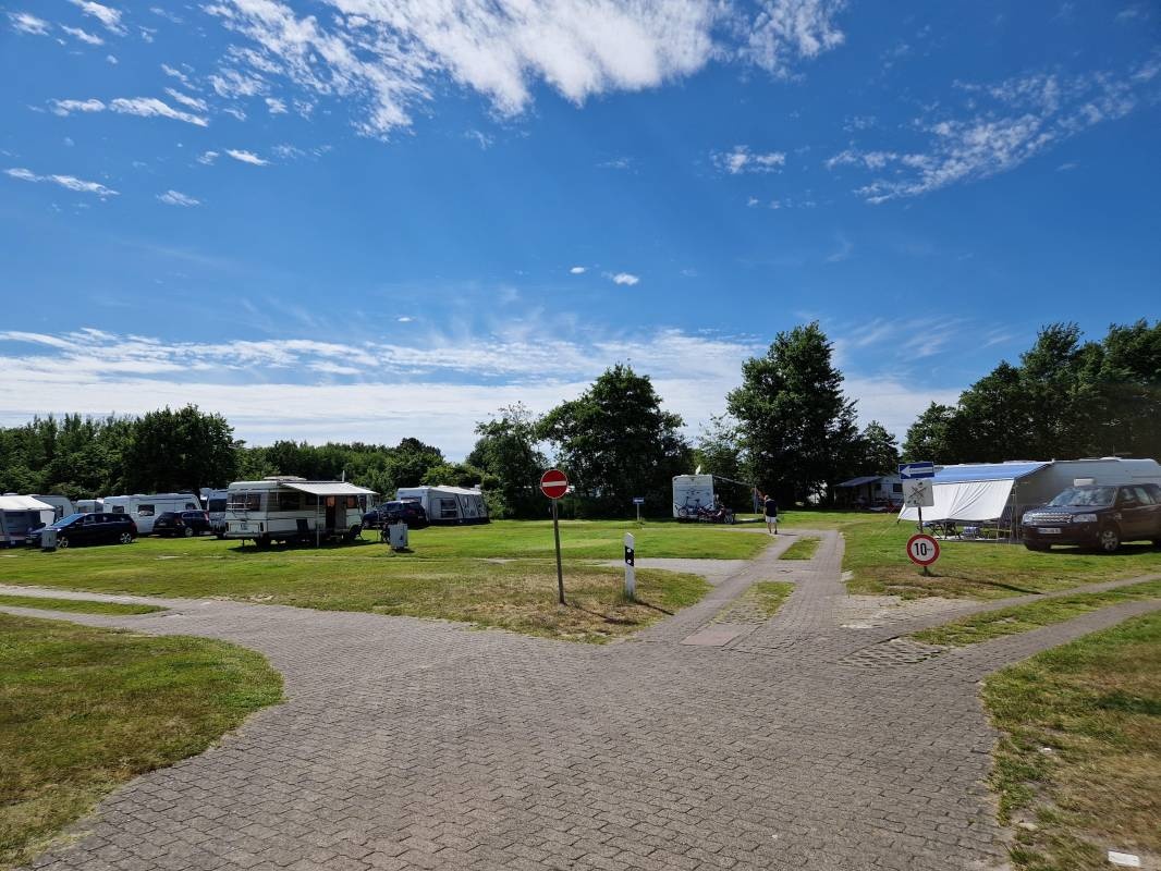 Rosen Camping Kniese — Campingplats in Sankt Peter-Ording