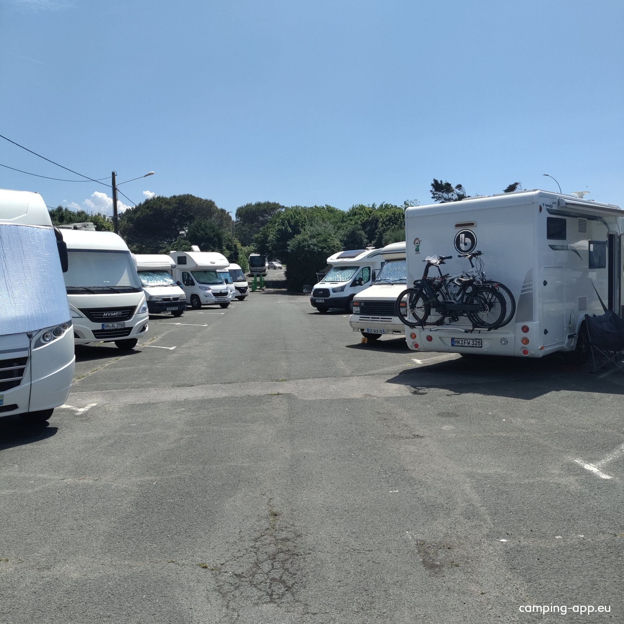 Stellplatz Biarritz — Karavan Sitesi in Biarritz