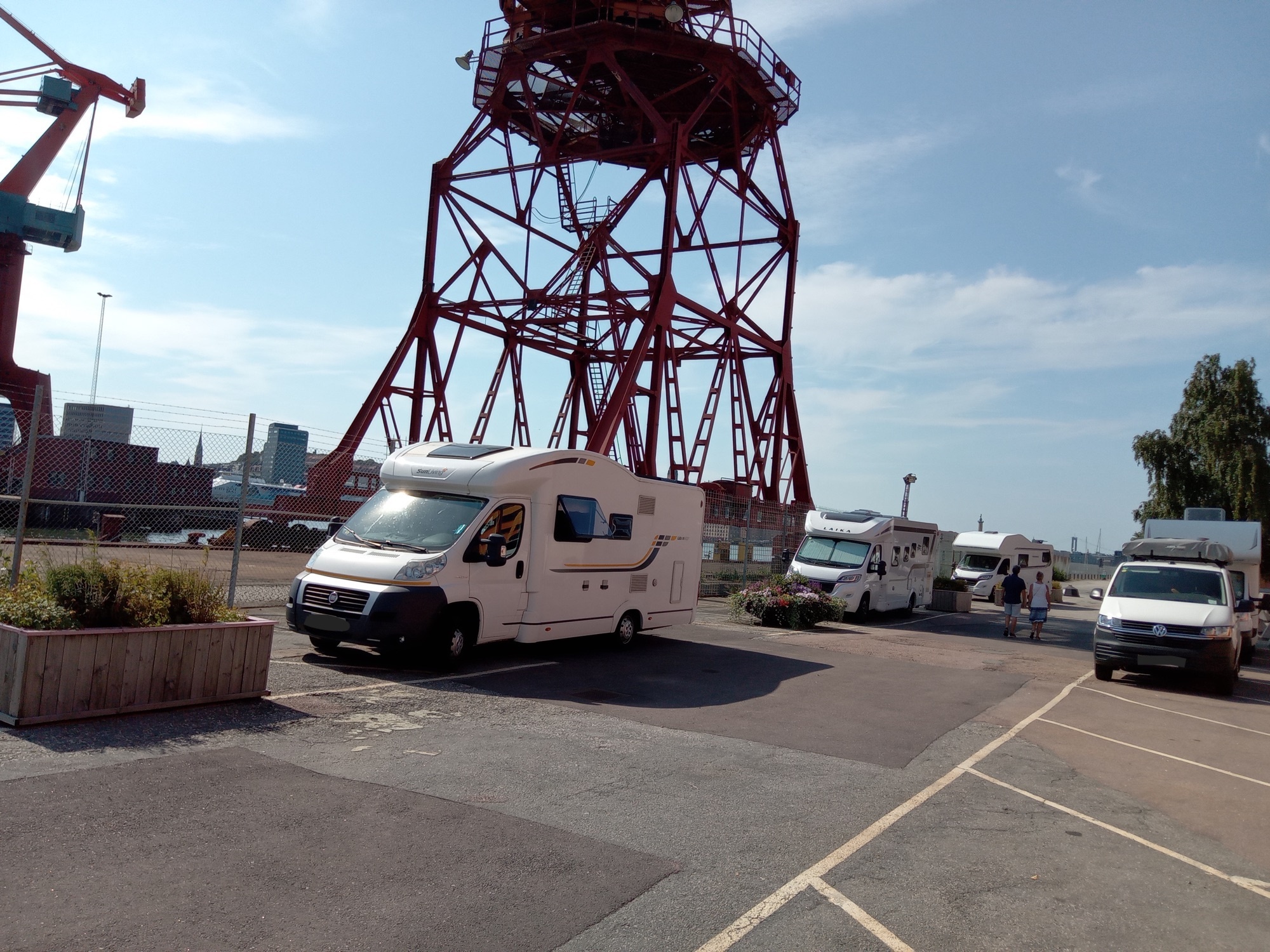 Camper-Stellplatz Parkering Göteborg Nr. 3955 — Camperplads in Göteborg