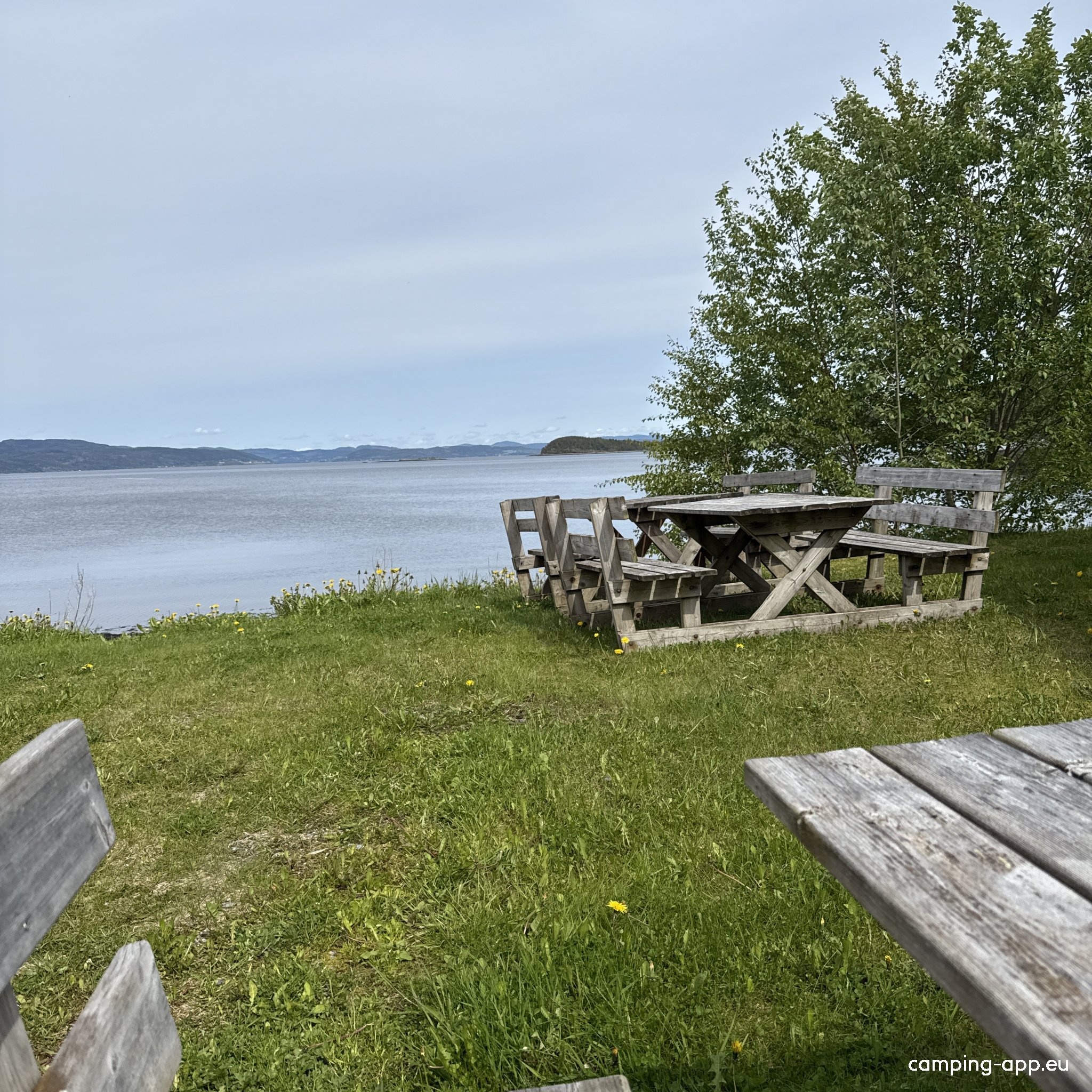 Kjerknesvågen Kai — Camperplads in Inderøy