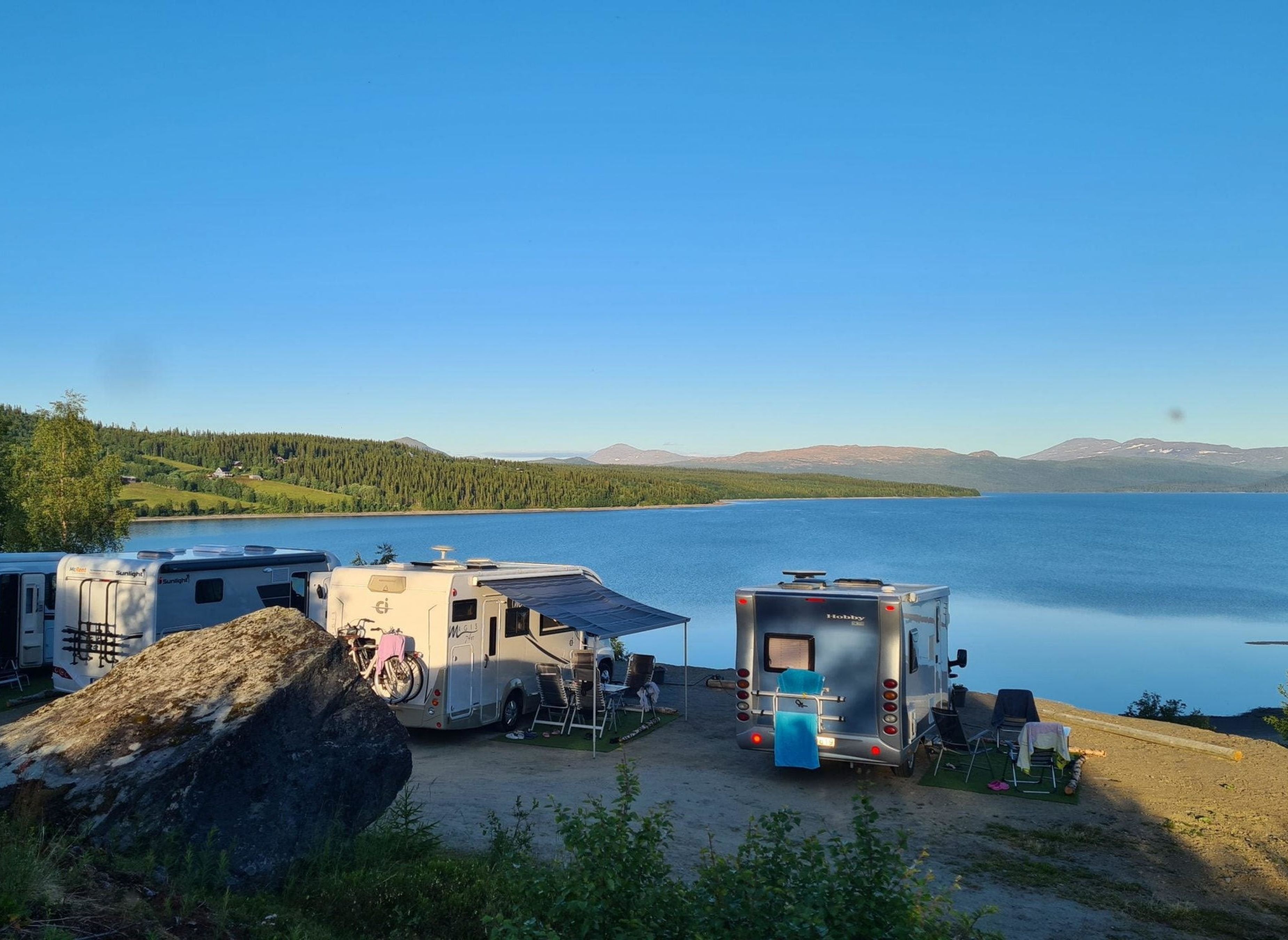 Camp Stora Blåsjön — Sítio de acampamento in Stora Blåsjön