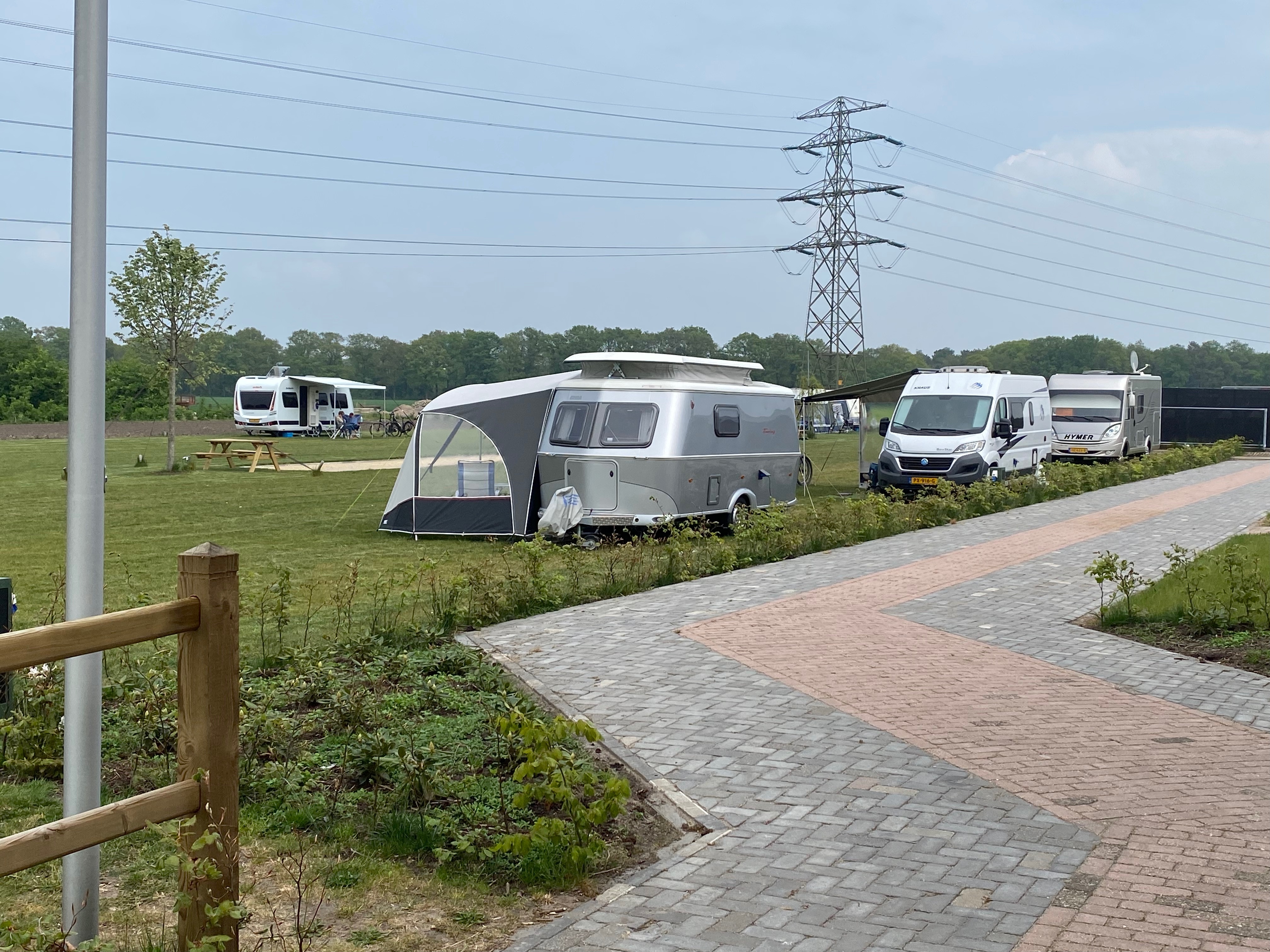 Minicamping Oisterwijk — Area da campeggio in Moergestel