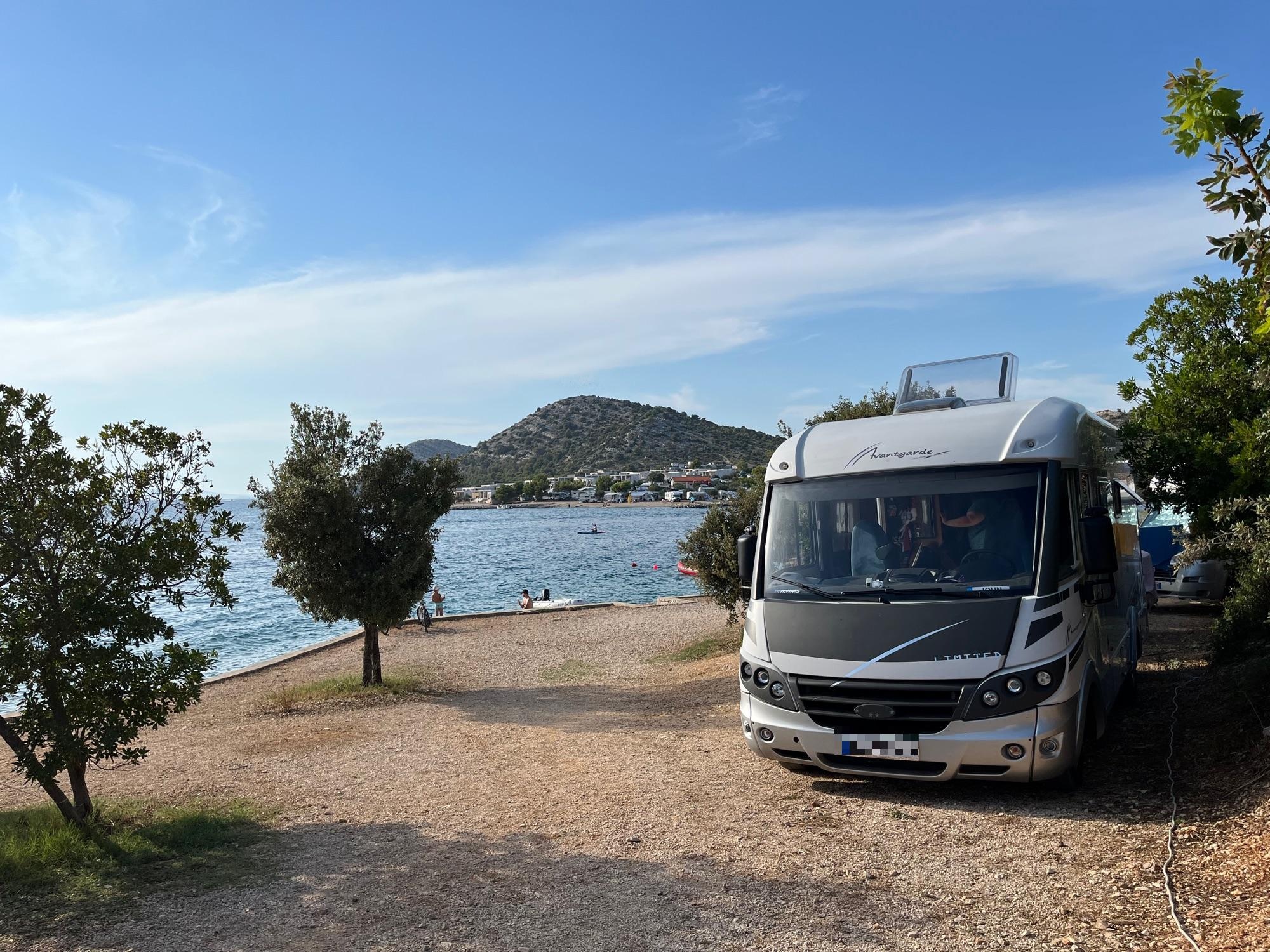 Camp Oaza Lučica — Campingplats in Drage