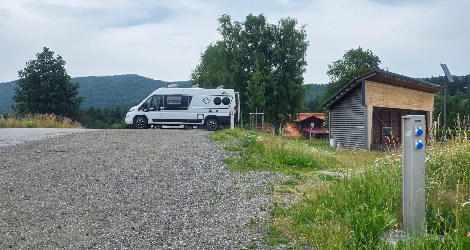 Wanderparkplatz — Sítio para autocaravanas in Neuschönau