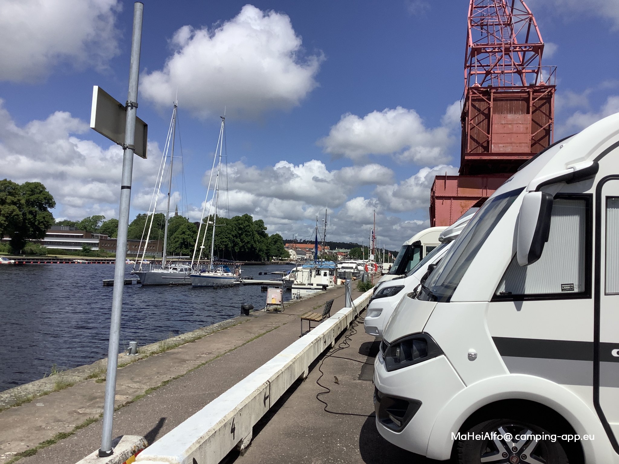 BK Najaden — Camperplads in Halmstad