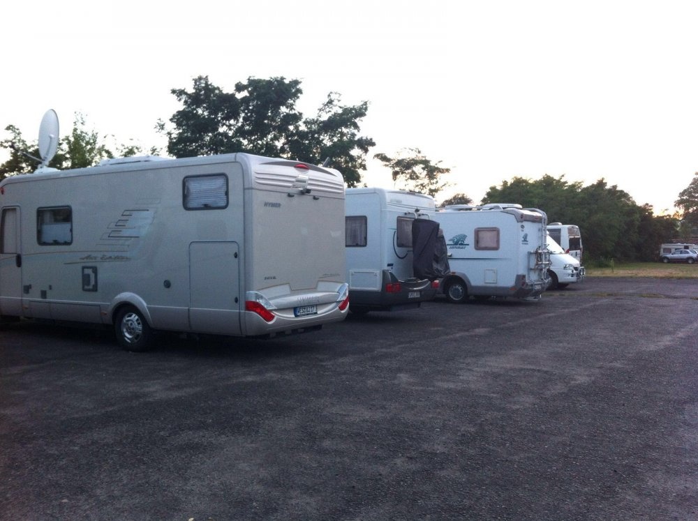 Stellplatz Alte Feuerwache Brandenburg / Havel — Karavan Sitesi in Brandenburg an der Havel-Altstadt