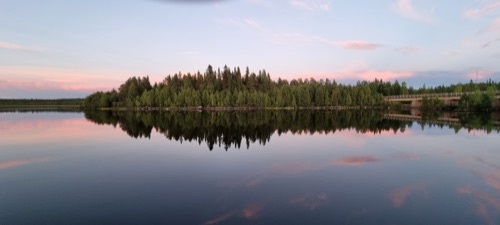 Meslefors Camping — Area da campeggio in Meselefors