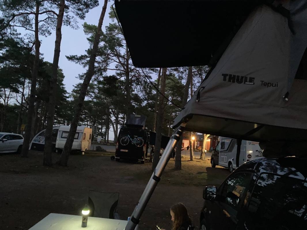 Rigeleje Strand Camping — Campingplass in Gemeinde Kristianstad