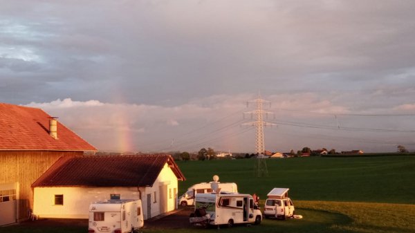 Wohnmobilstellplatz Dietmannsried Weizes Weitblick — Photo 2