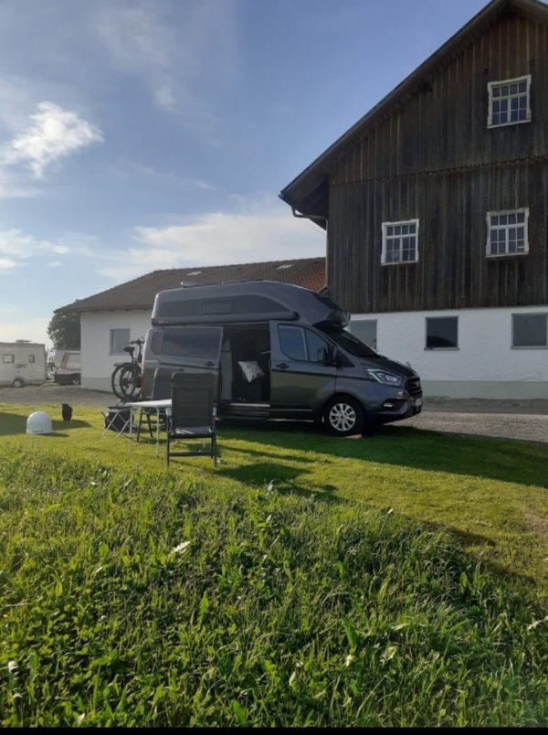 Wohnmobilstellplatz Dietmannsried Weizes Weitblick — Photo 4