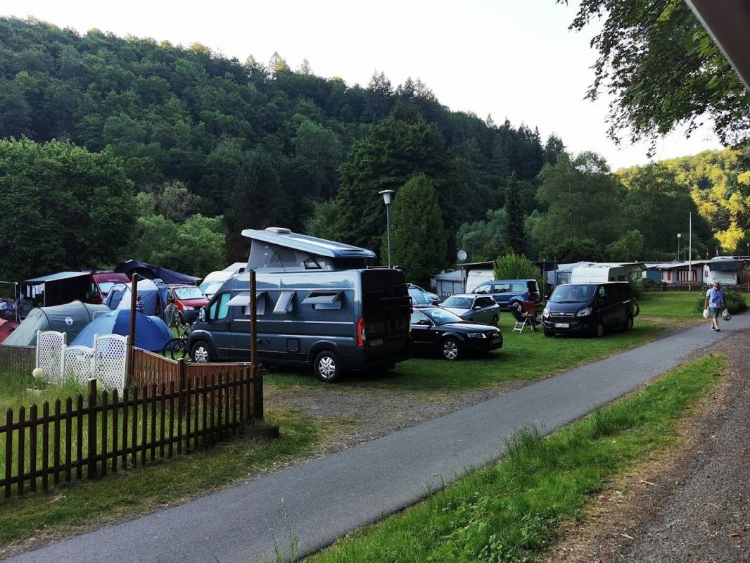 Campingplatz Gräveneck — Kamp yeri in Weinbach