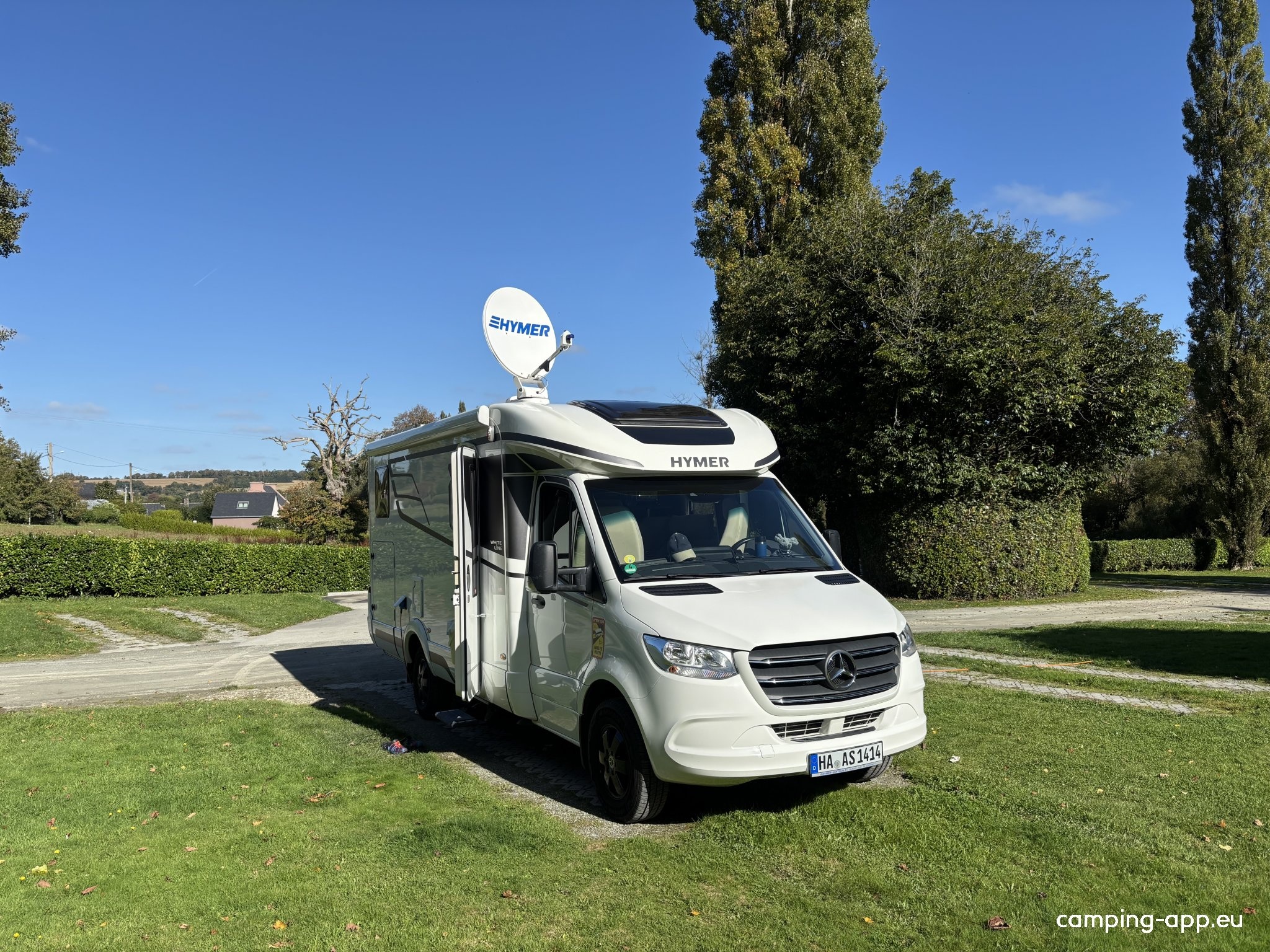 Stellplatz Saint-Goazec — Camperplaats in Saint-Goazec