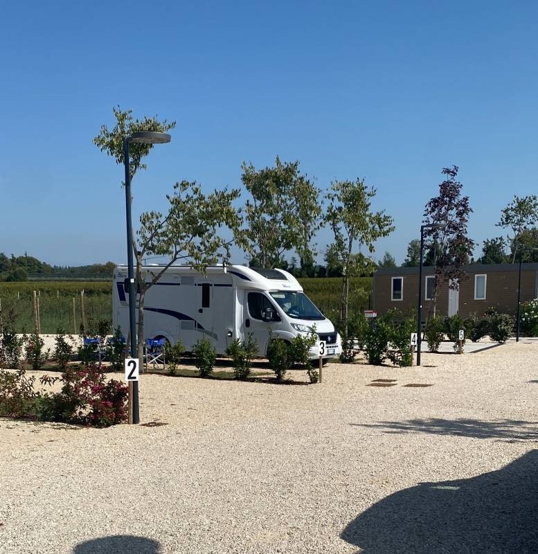Garda di vino agricampeggio — Sítio para autocaravanas in Lazise