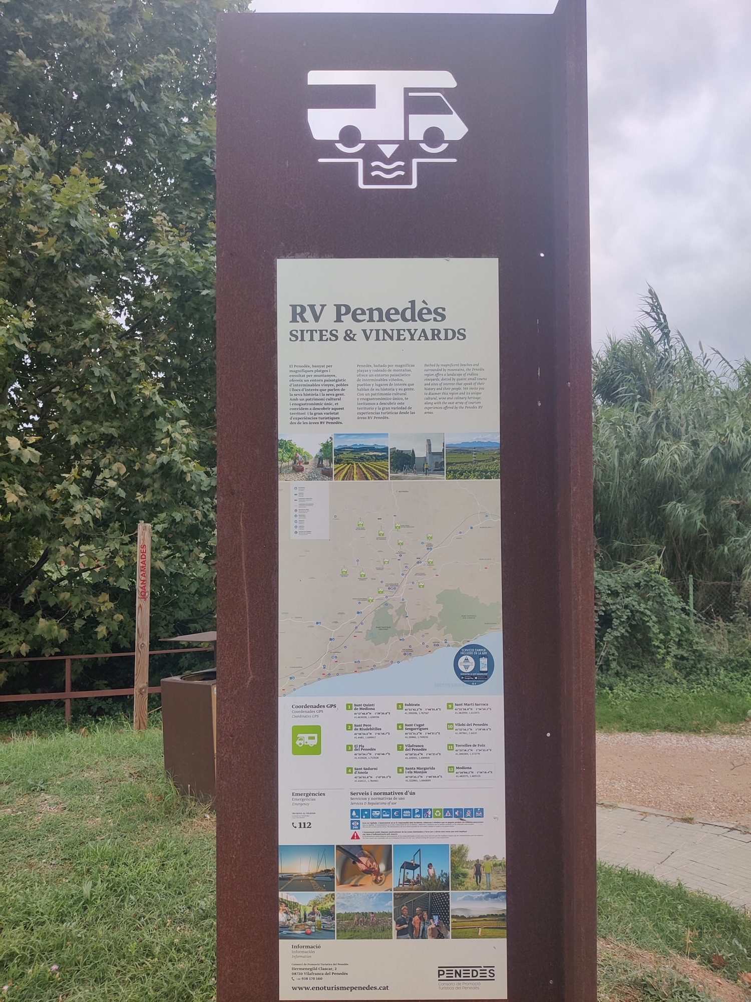 RV Penedès Sant Quintí de Mediona — Camperplads in Sant Quintí de Mediona