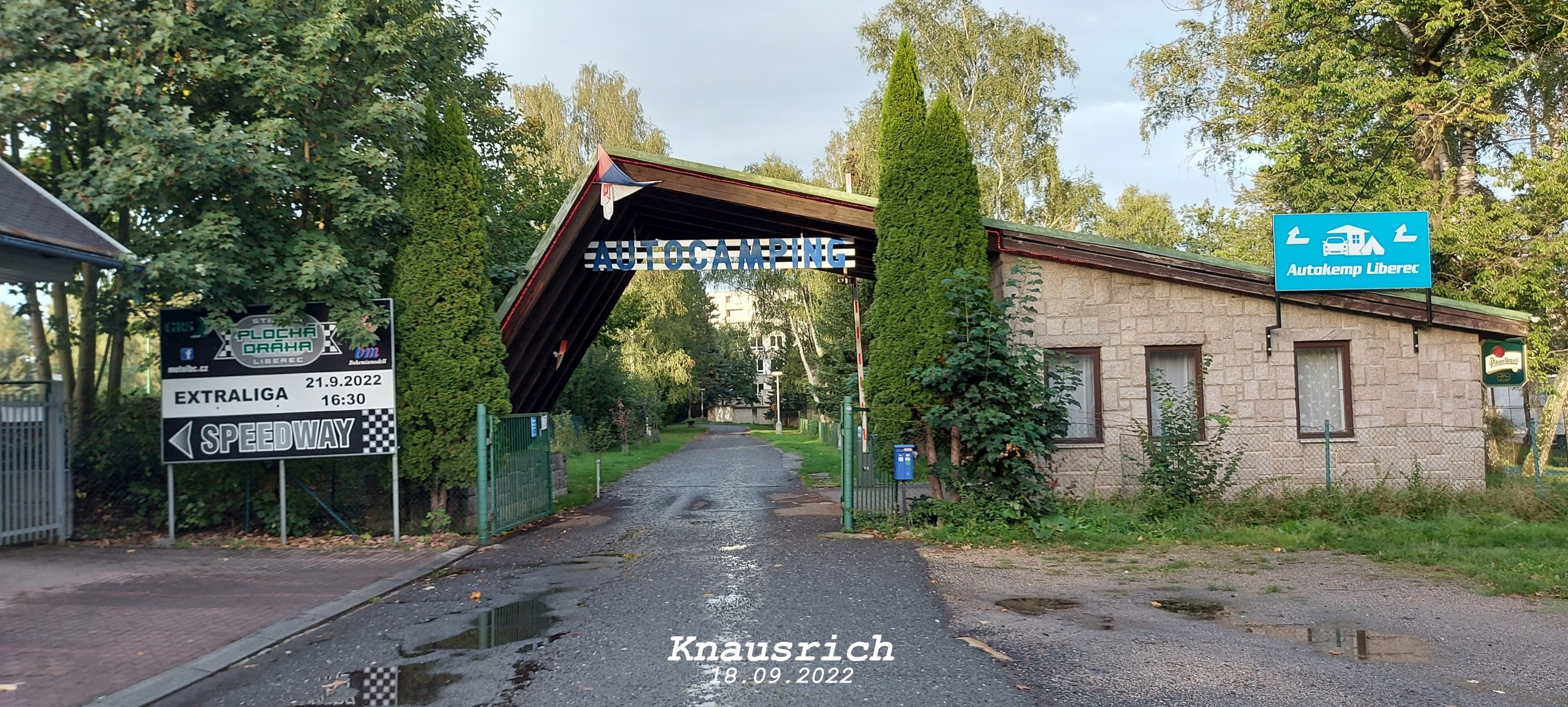 Autokemp Liberec — Sítio de acampamento in Staré Pavlovice