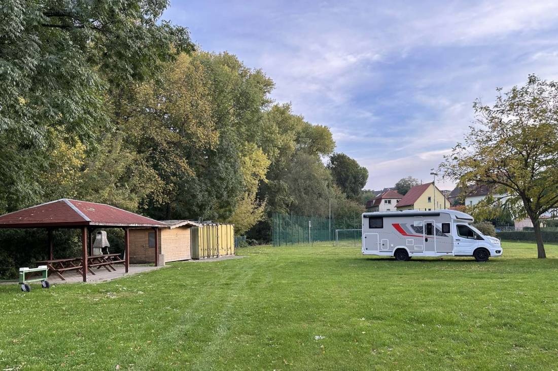 Riesaer Wassersportverein — Overnight-parking in Riesa-Mergendorf