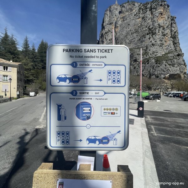 Stellplatz Castellane — Foto 6