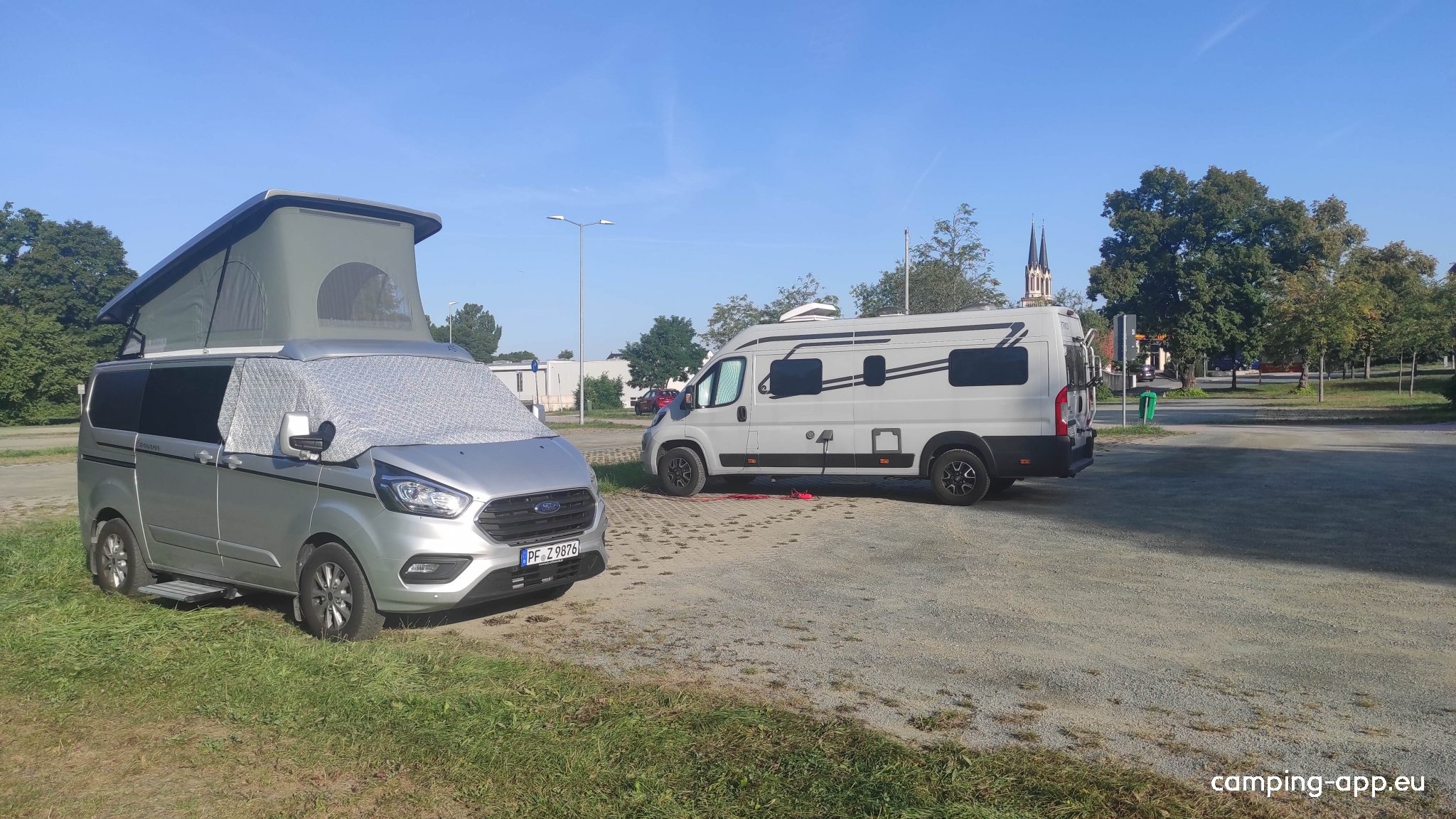 Freibad Elstergarten — Місце для кемперів in Oelsnitz/Vogtl.