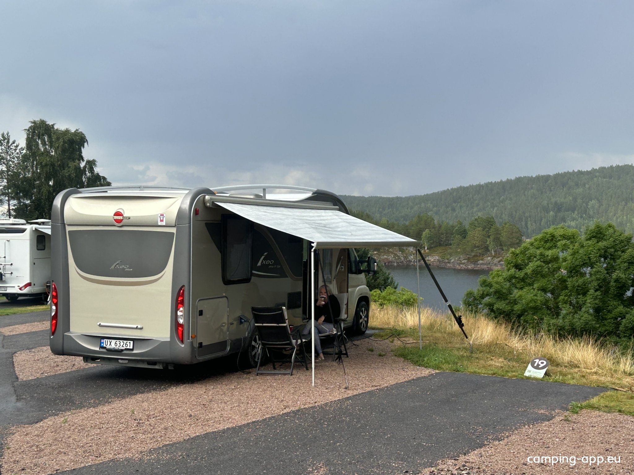 Hulfjell Bobilparkering — Area Autocaravanas in Drangedal