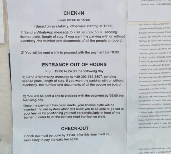 Area Sosta Camper - La Rosa — Photo 2