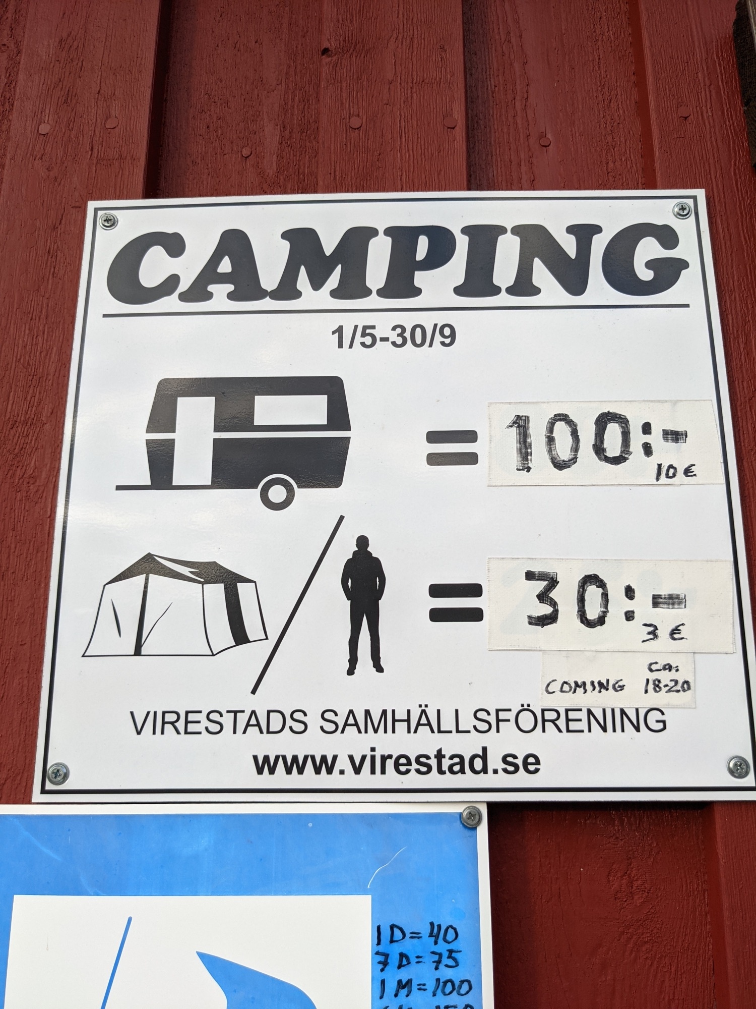 Välje Naturcamping — Bobilplass in Virestad