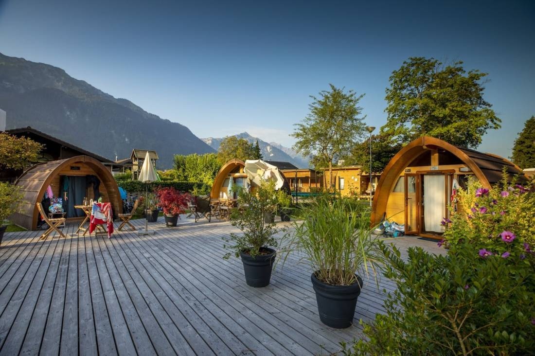 TCS Camping Bönigen - Interlaken — Kemp in Bönigen