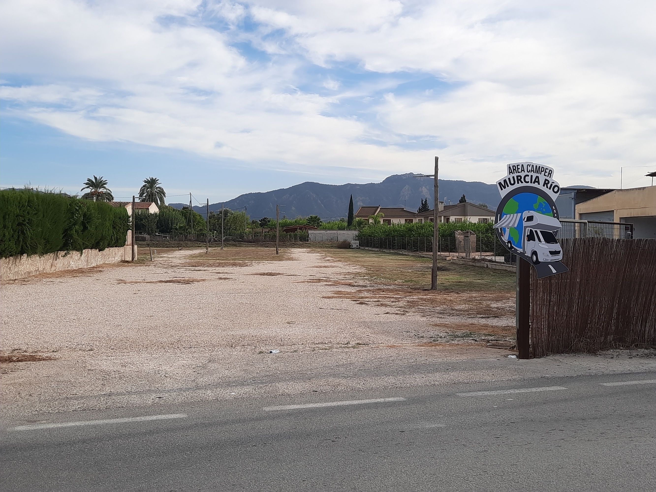 Área Camper Murcia Río — Camperplaats in Murcia