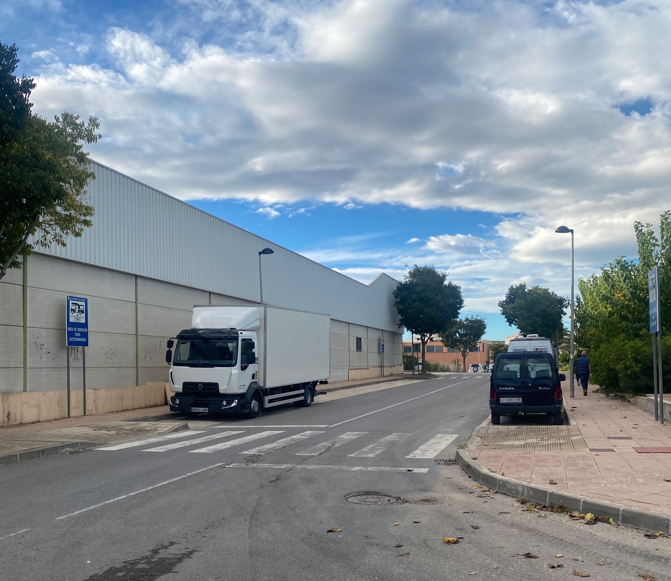 Area de Autocaravanas Benissa — Stellplatz in Benissa