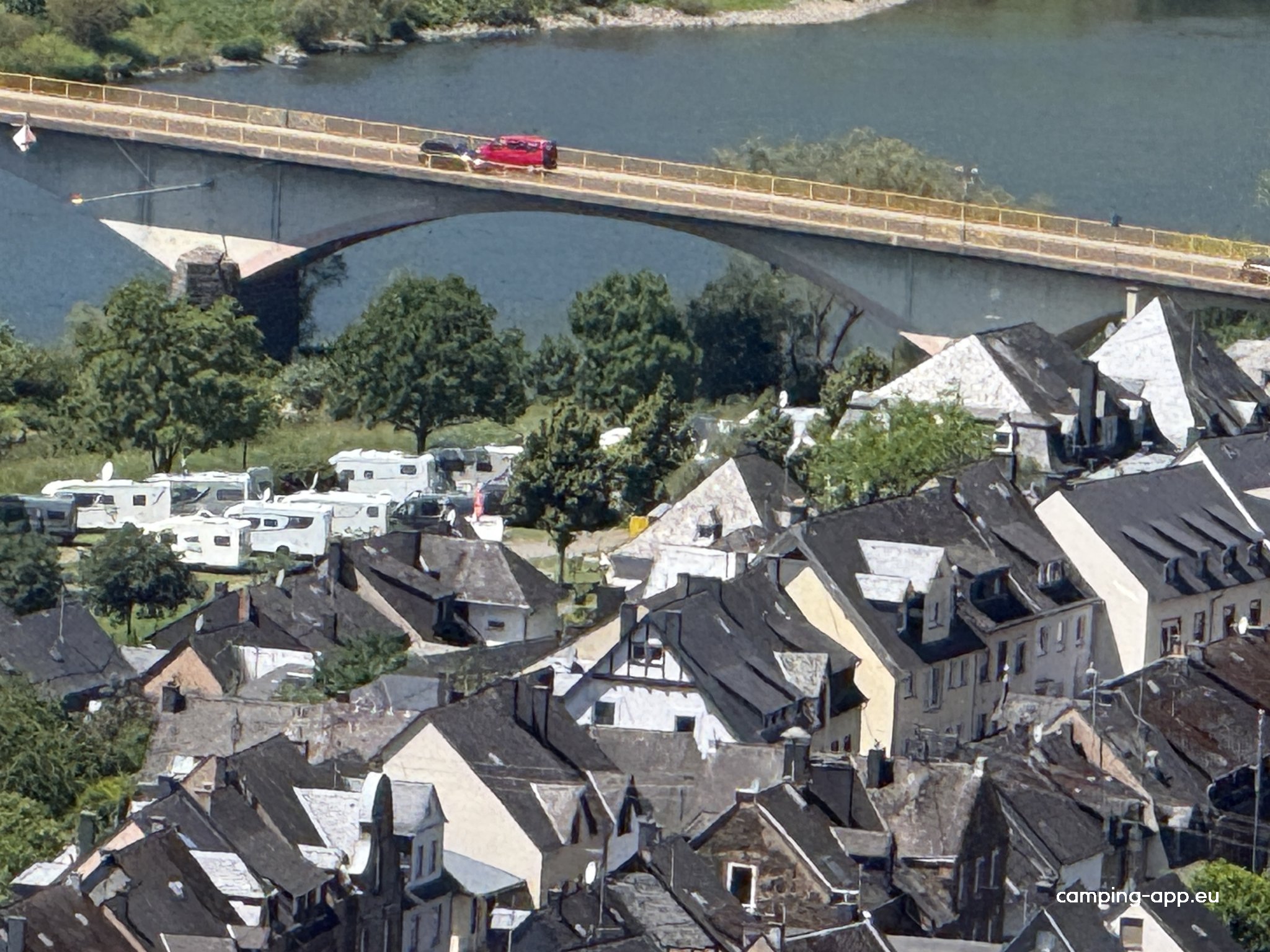 Stellplatz an der Mosel Zeltingen — Foto 5