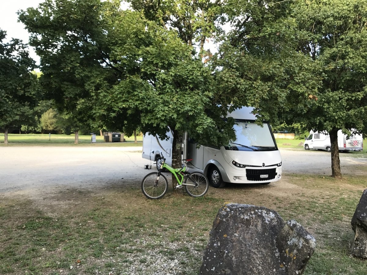 Stellplatz Sainte-Alvère — Campervan Site in Sainte-Alvère
