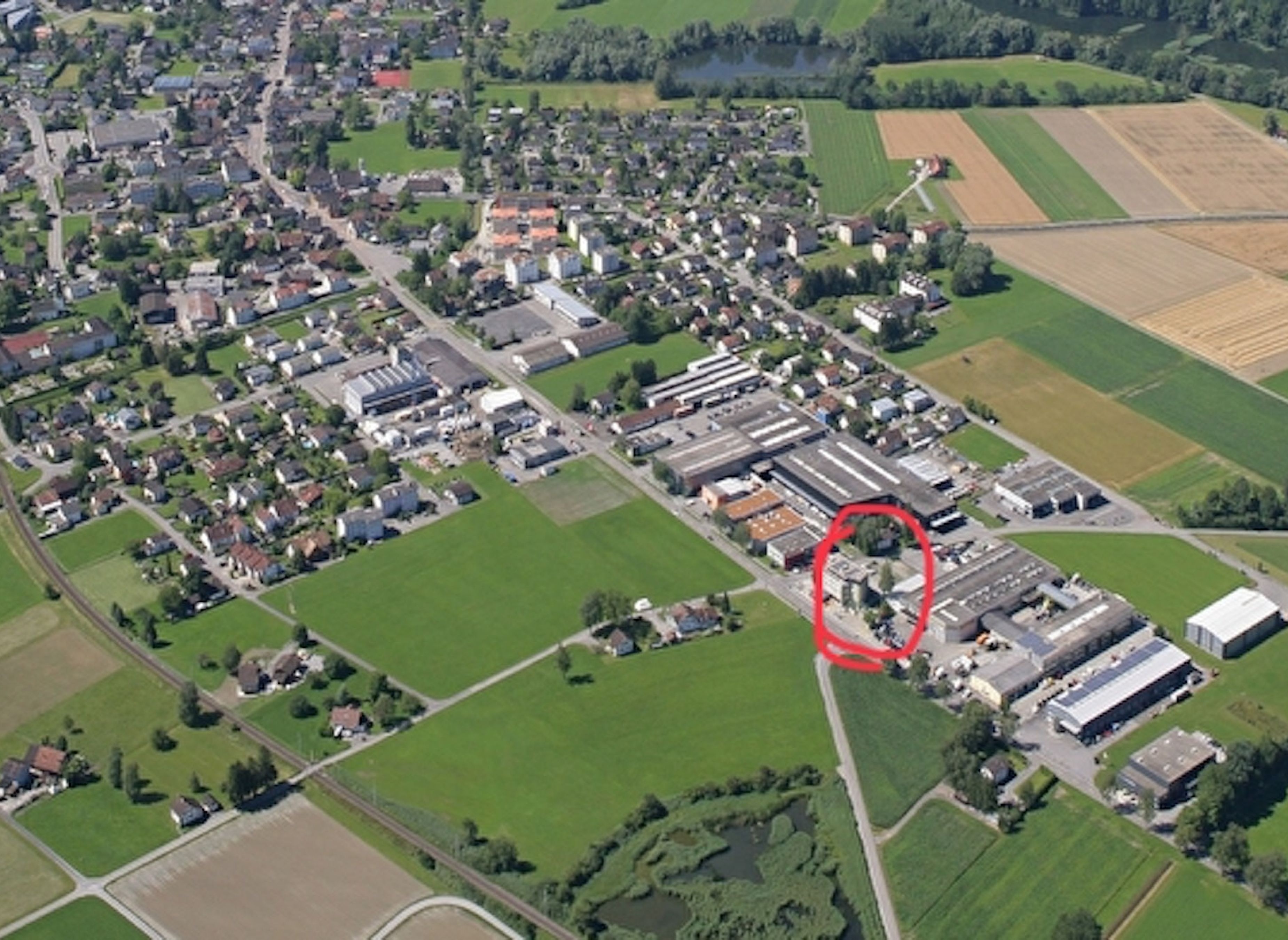 Hotel Rhy / Parkplatz — Area Autocaravanas in Oberriet