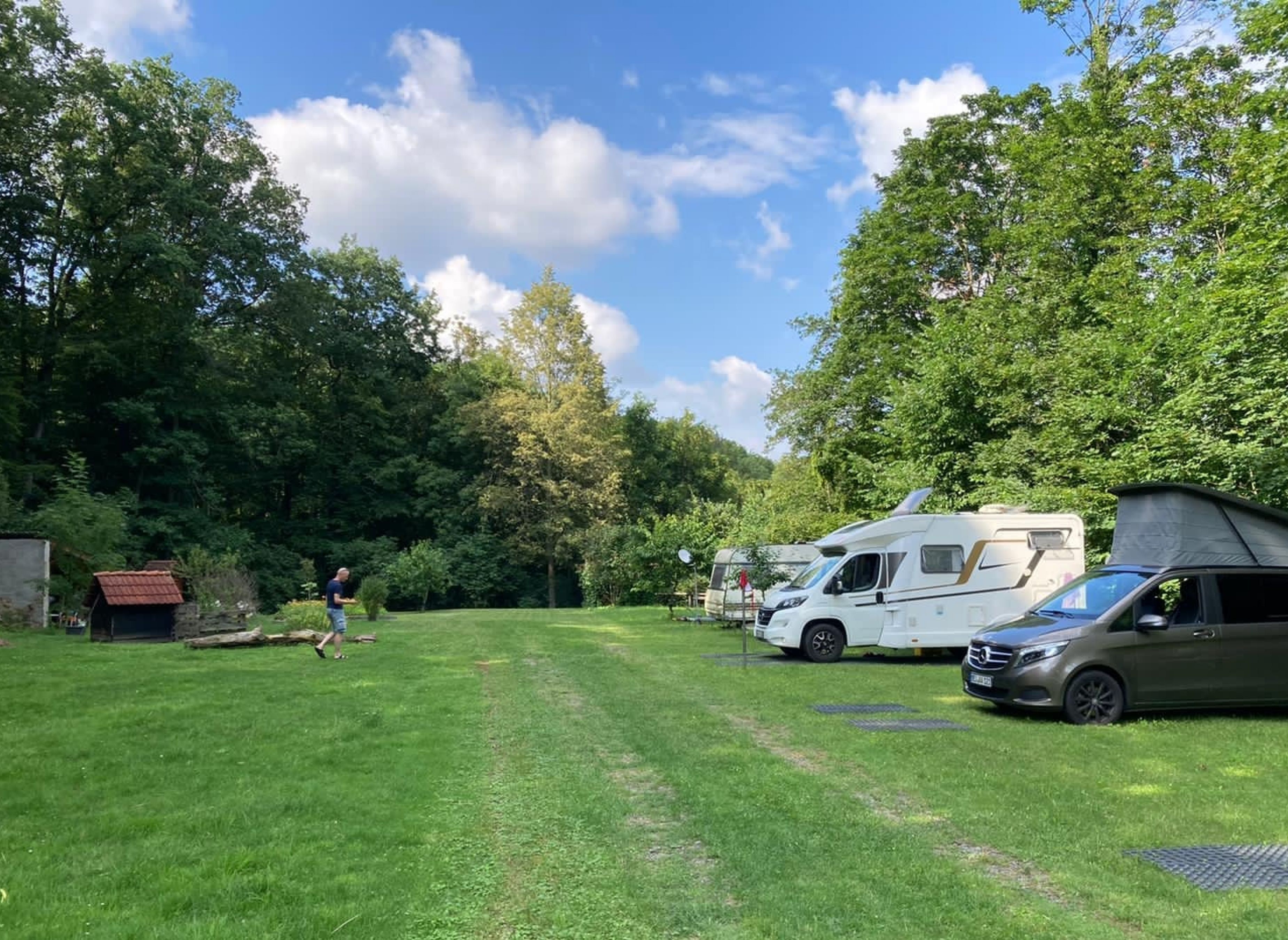 Am Hoffnungssschacht — Sítio para autocaravanas in Klipphausen