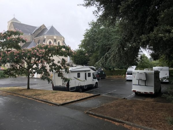 Stellplatz Champtoceaux — Sítio para autocaravanas in Champtoceaux