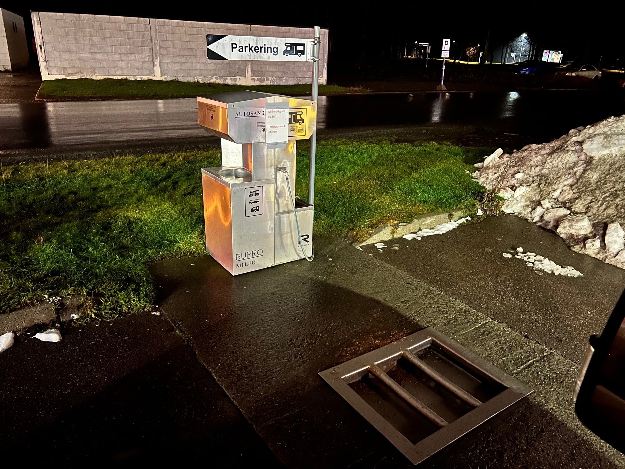 Stellplatz Mjøspromenaden — Camperplads in 