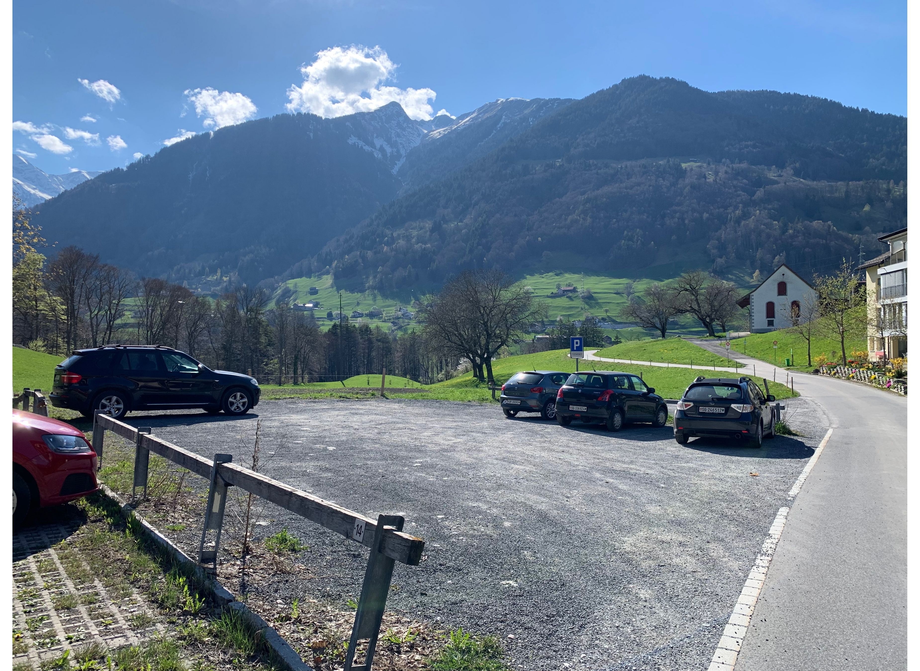 Feuerwehrdepot Pfäfers — Sp. parking dla kamperów in Pfäfers