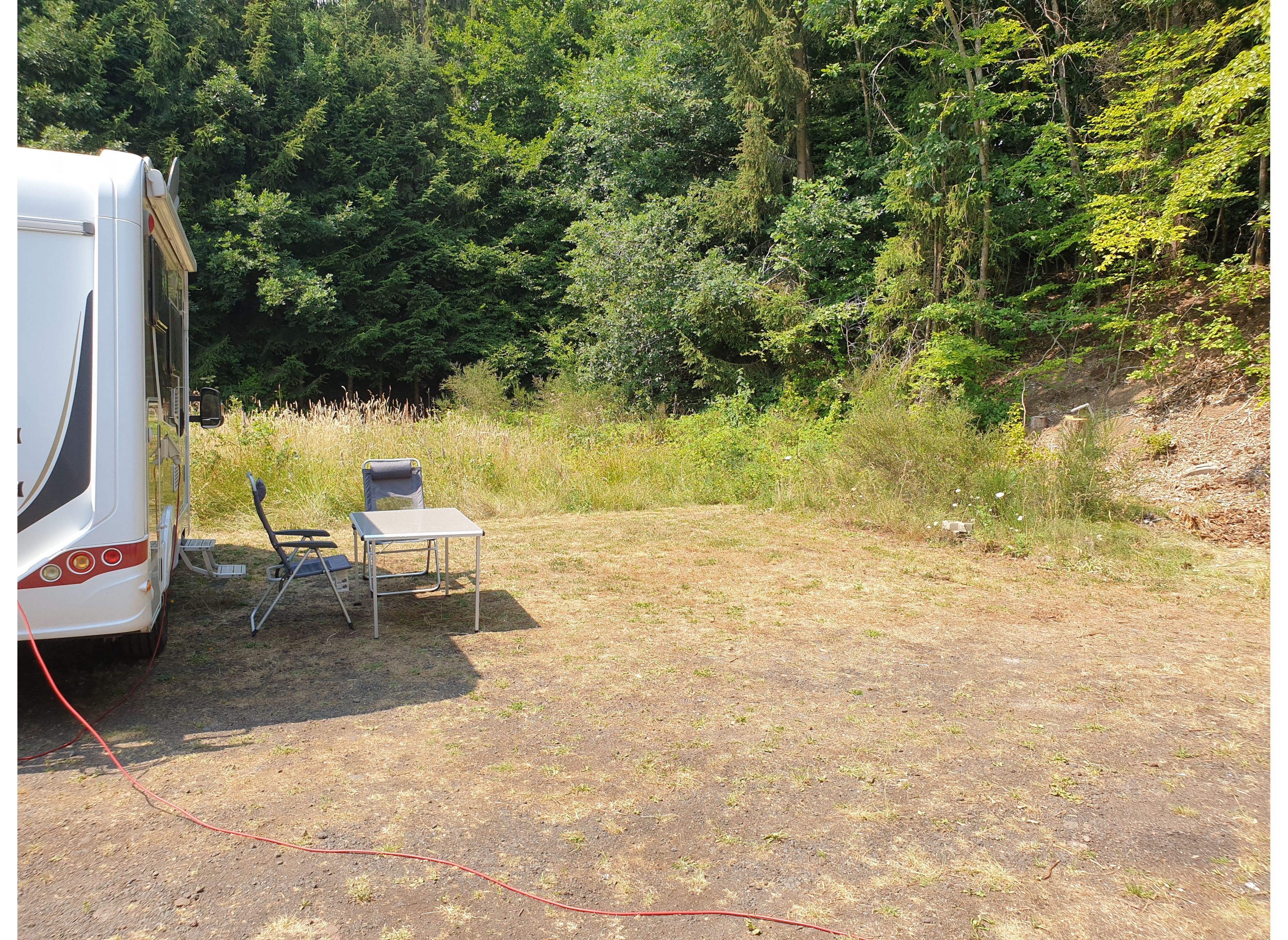 Stellplatz Ulmener Maar — Campervan Site in Ulmen
