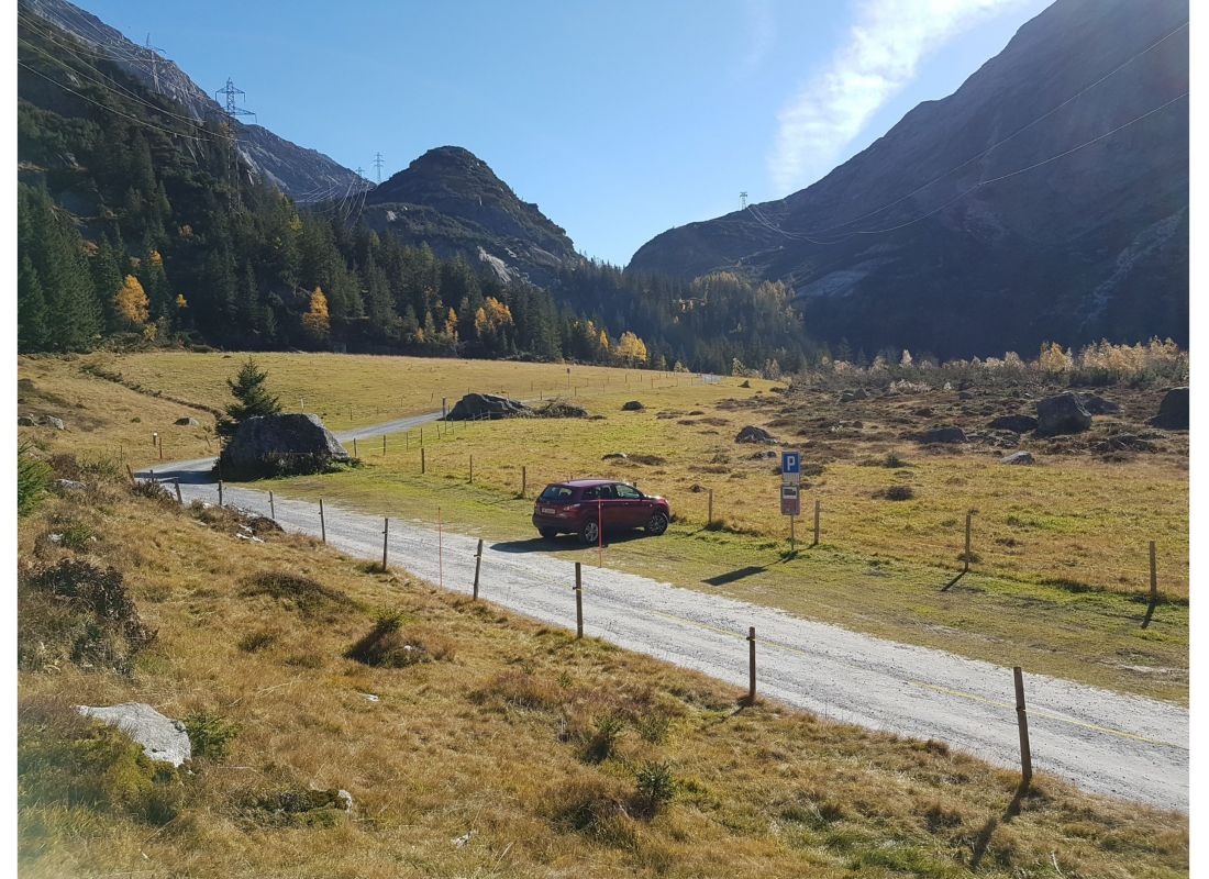 Handeggli am Grimselpass — Area Autocaravanas in Guttannen