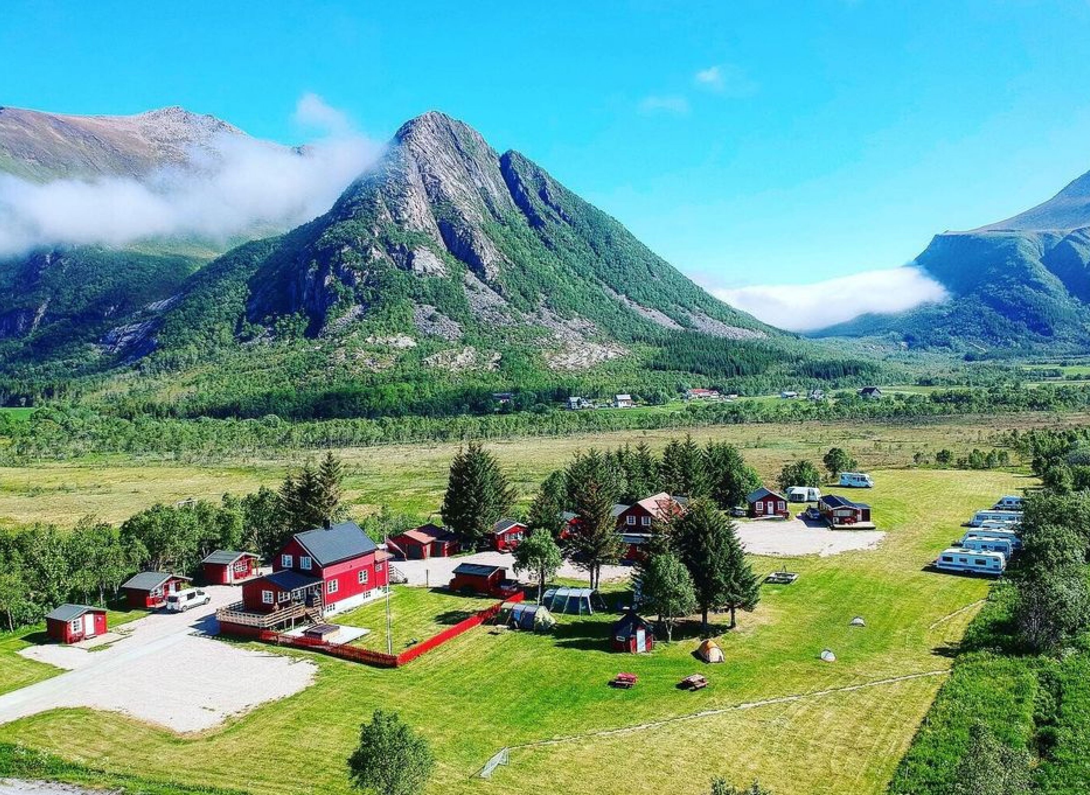 Reipå Camping — Area da campeggio in Reipa