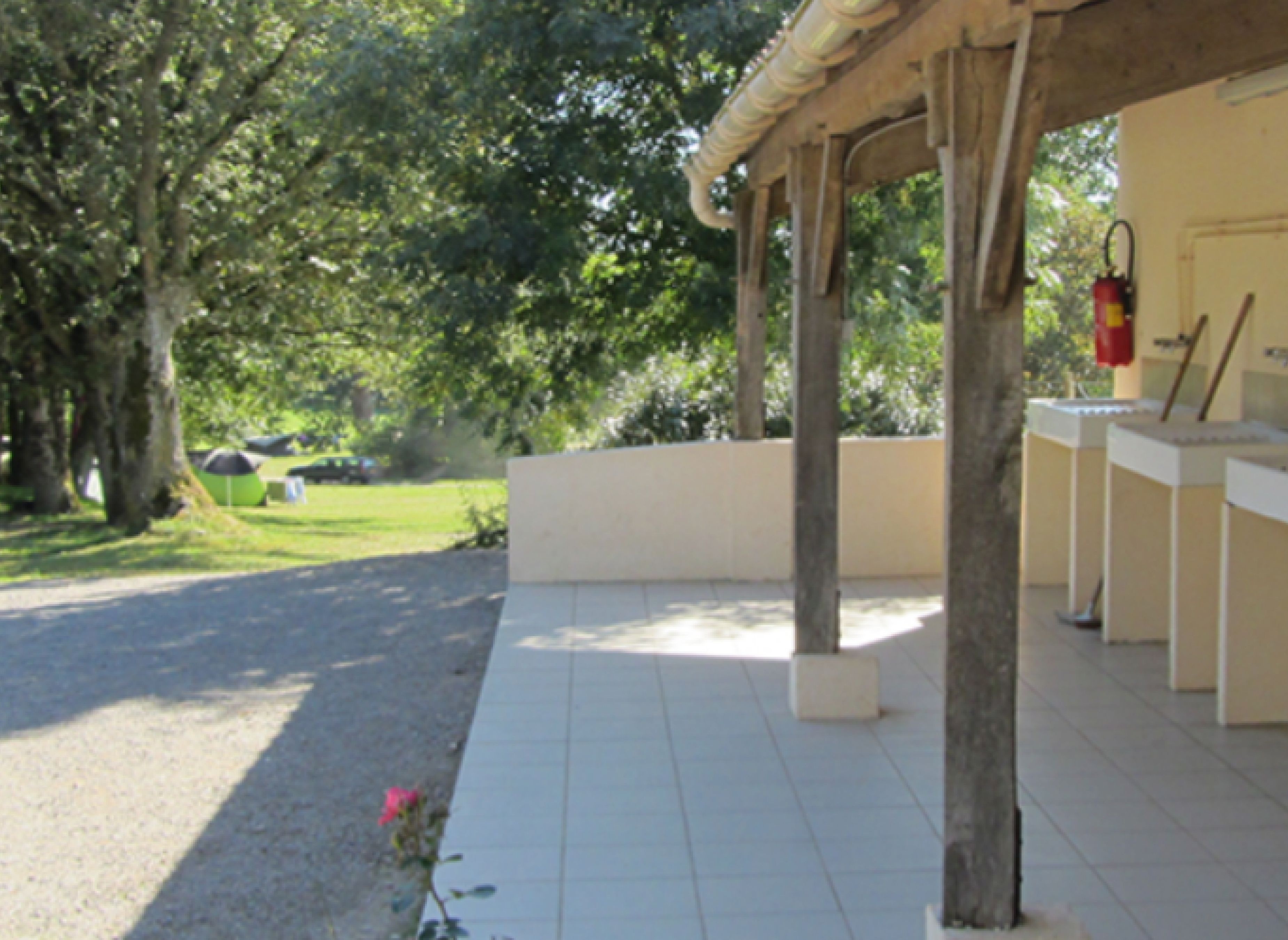 Camping La Bergerie — Area da campeggio in Les Achards