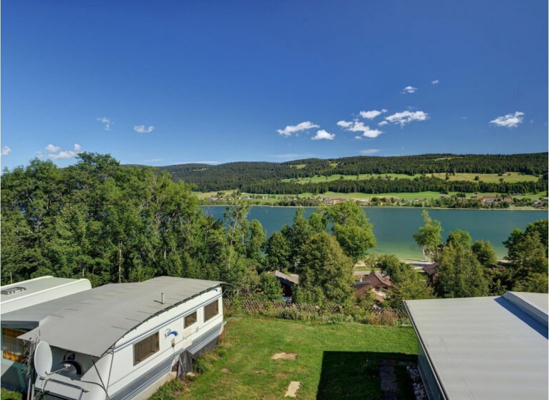 Camping Lac de Joux — Campingplass in Le Chenit