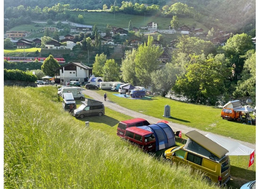 Camping Tunetsch — Campingplads in Mörel