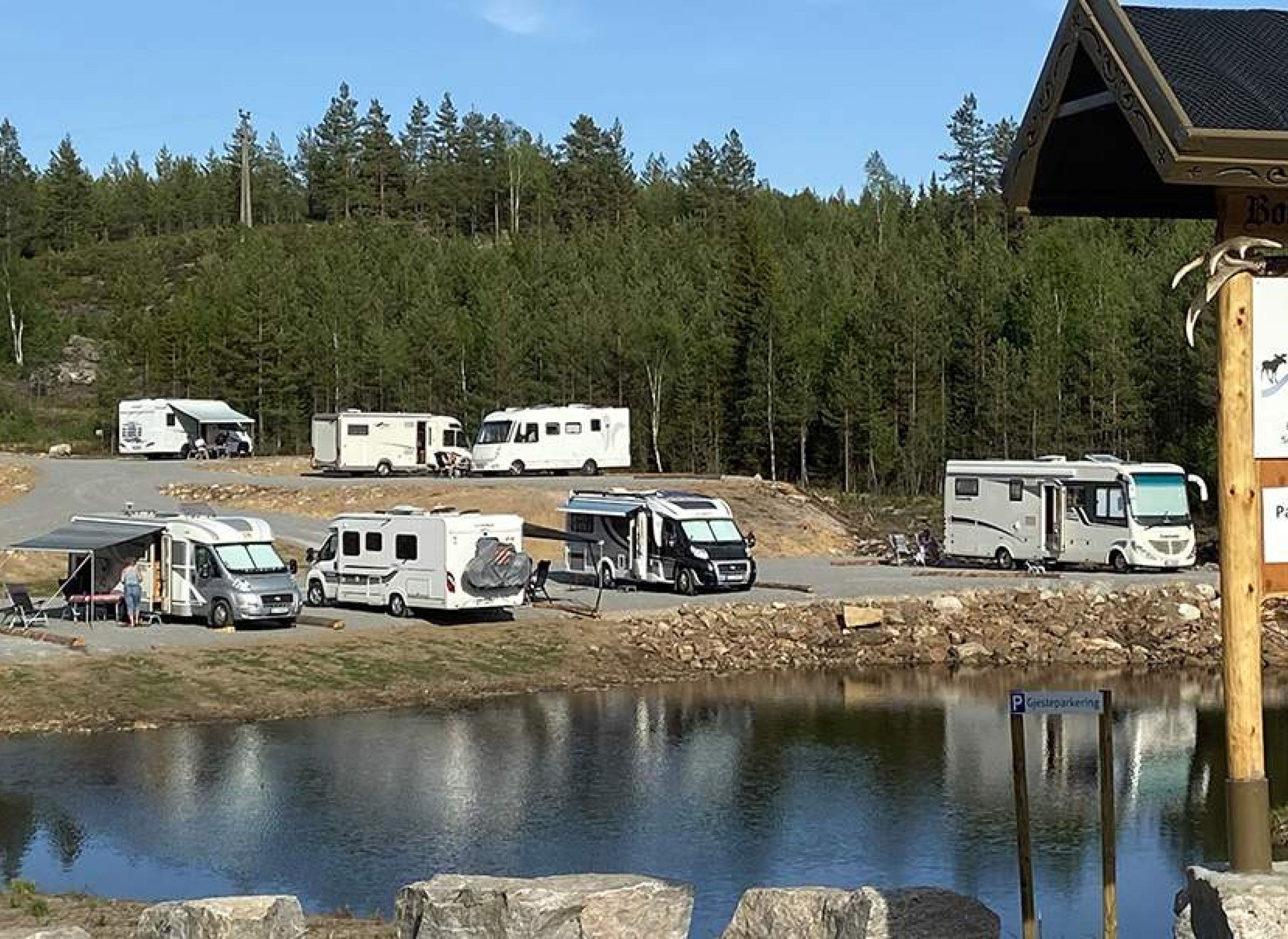 Villmarkseventyret bobilparkering — Aire camping car in Nome Municipality