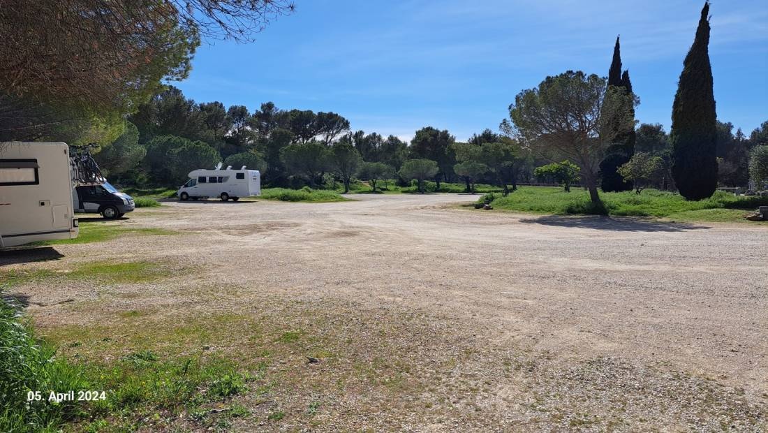 Stellplatz Fontvieille — Bobilplass in Fontvieille