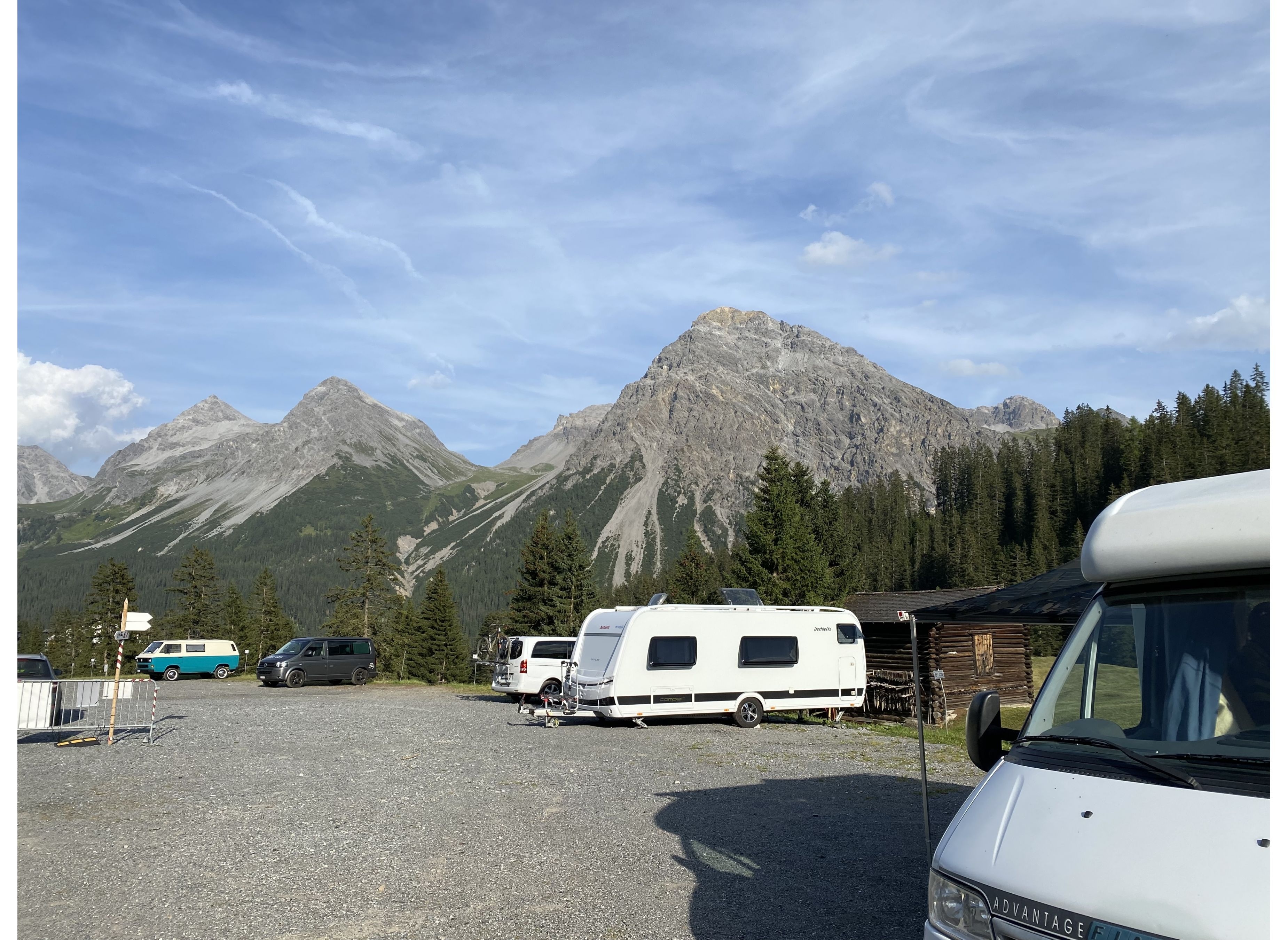 Müliboda — Area da campeggio in Arosa