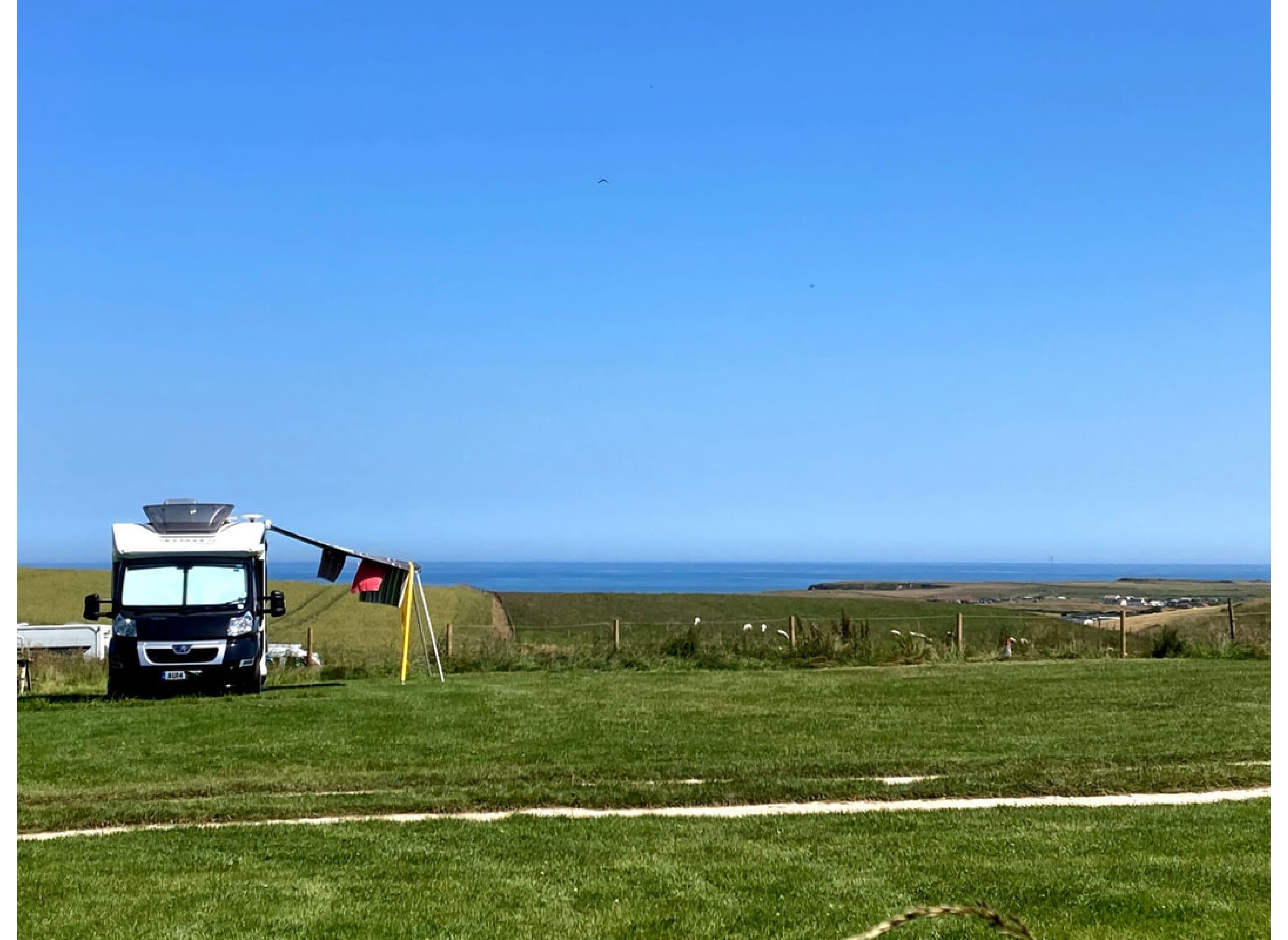 Wold Farm Caravan and Camping Site — Area da campeggio in Flamborough
